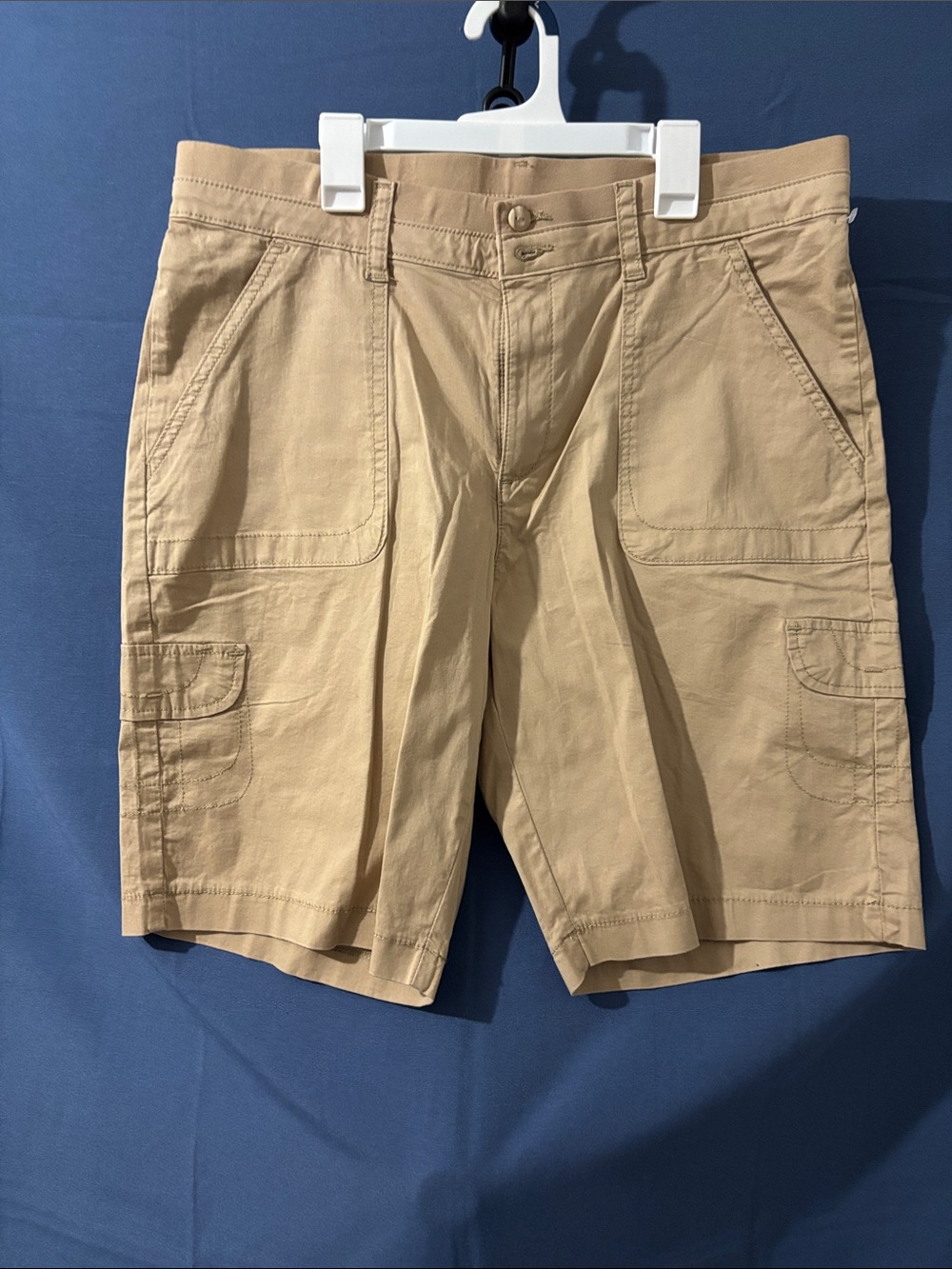 Lee Women's Khaki Utility Cargo Shorts